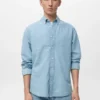 Camicia in denim vestibilità regolare Camicia in denim vestibilità regolare