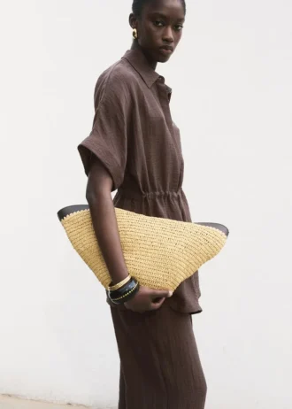 Camicia in lyocell con vita regolabile Camicia in lyocell con vita regolabile