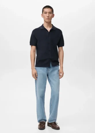 Camicia in maglia di cotone Camicia in maglia di cotone