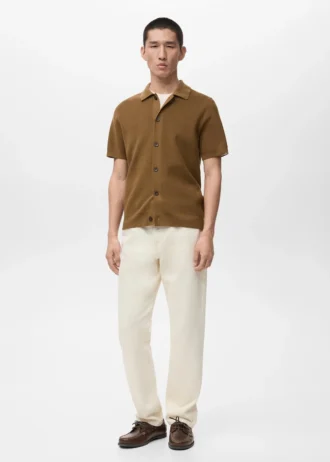 Camicia in maglia di cotone Camicia in maglia di cotone