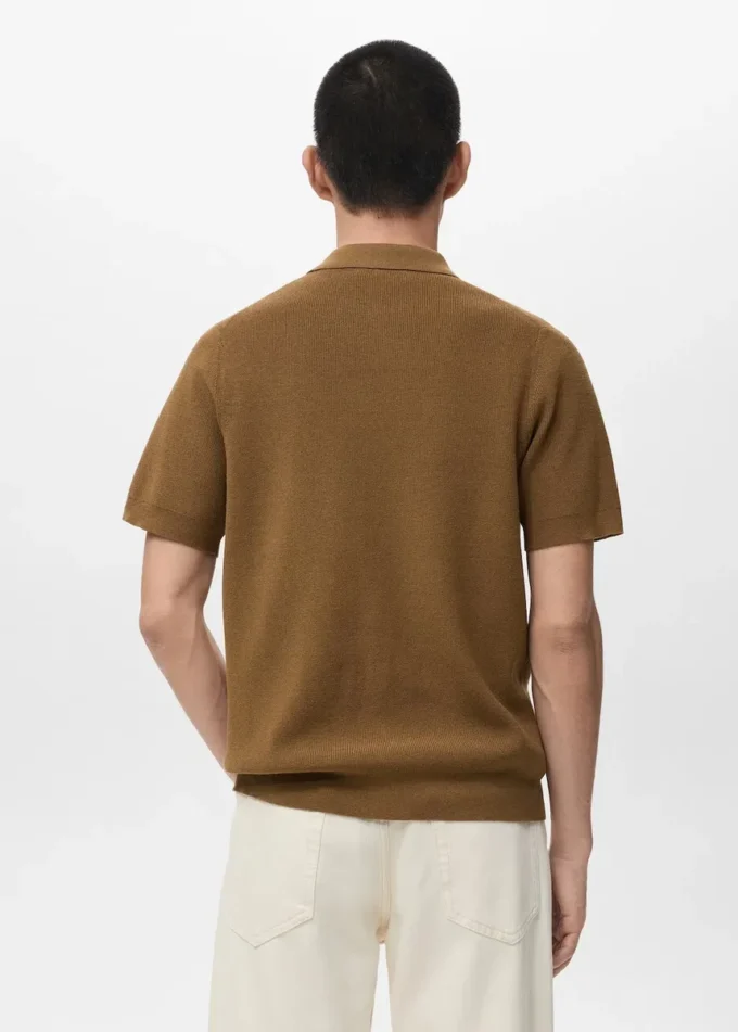 Camicia in maglia di cotone Camicia in maglia di cotone