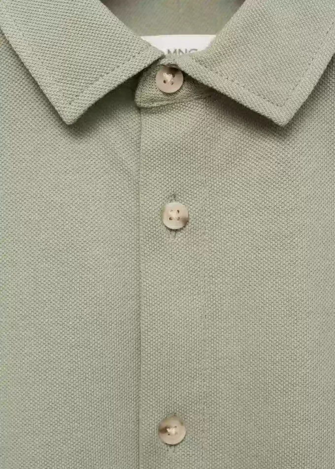 Camicia in maglia di cotone Camicia in maglia di cotone