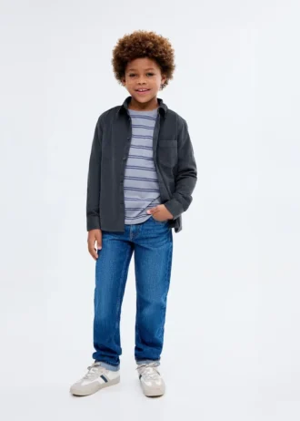 Camicia in velluto a coste vestibilità regolare Camicia in velluto a coste vestibilità regolare