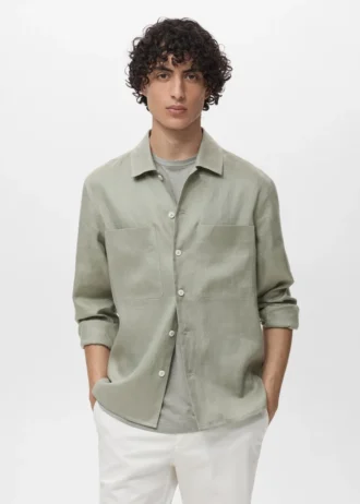 Camicia leggera 100% lino