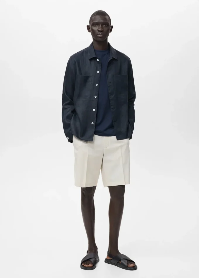 Camicia leggera 100% lino Camicia leggera 100% lino