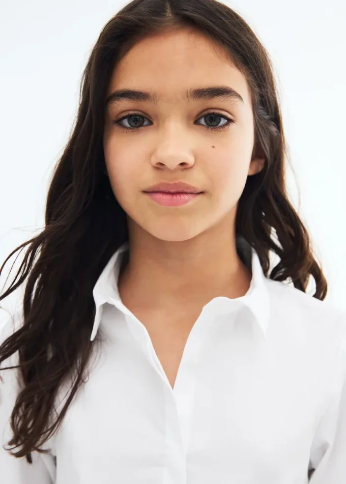 Camicia lunga in cotone Camicia lunga in cotone