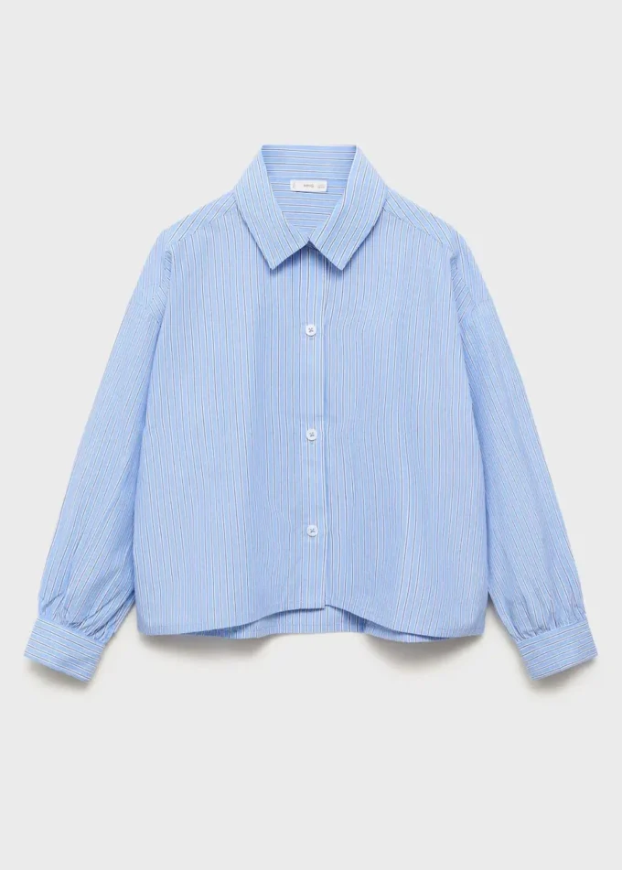 Camicia oversize a righe Camicia oversize a righe