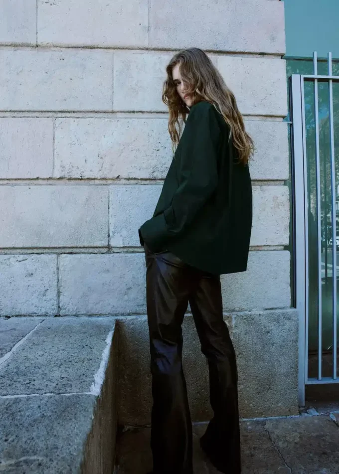 Camicia oversize con tasca Camicia oversize con tasca