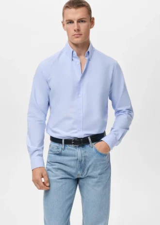 Camicia Oxford 100% cotone