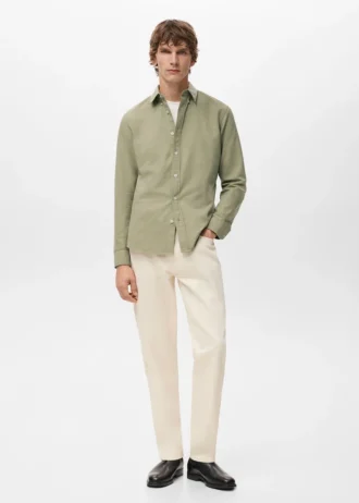 Camicia Oxford 100% cotone