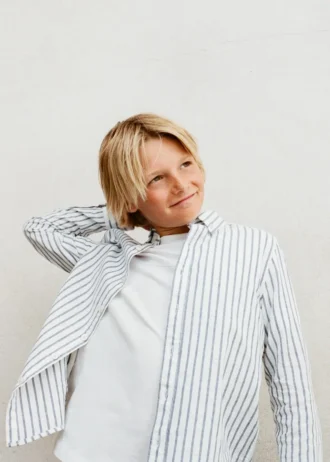 Camicia Oxford a righe Camicia Oxford a righe