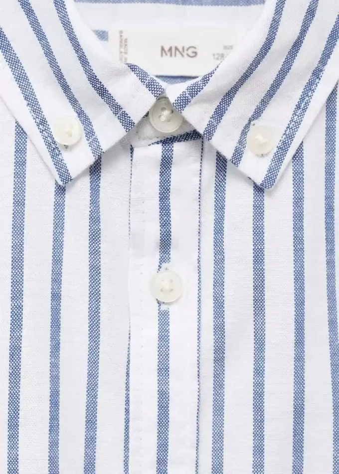 Camicia Oxford a righe Camicia Oxford a righe