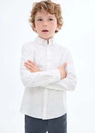 camicia oxford stampata 1 330x462 - Camicia Oxford stampata