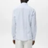 Camicia regular fit con texture a righe Camicia regular fit con texture a righe