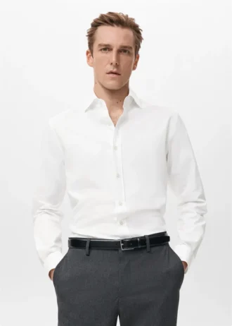 Camicia slim fit 100% cotone