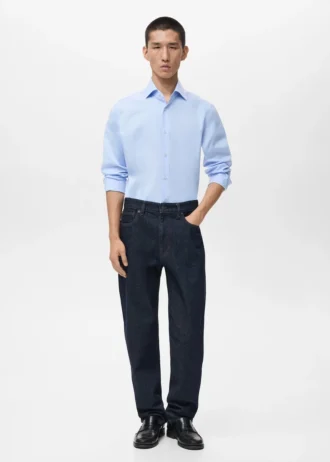 Camicia slim fit 100% cotone