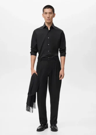 Camicia slim fit 100% cotone