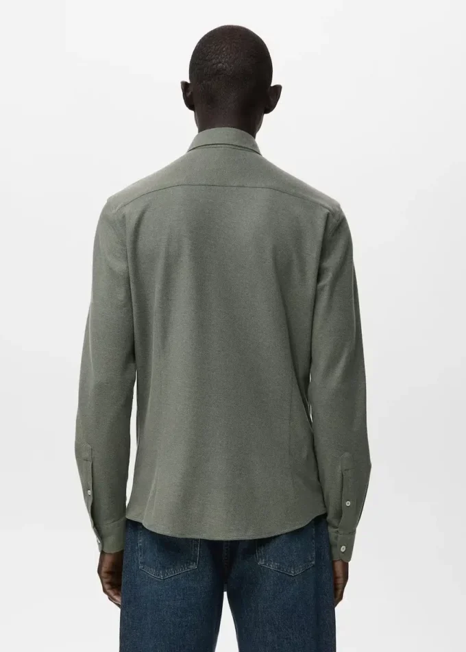 Camicia slim fit 100% cotone Camicia slim fit 100% cotone