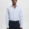 Camicia slim fit a righe Camicia slim fit a righe