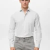 Camicia slim fit a righe 100% cotone Camicia slim fit a righe 100% cotone