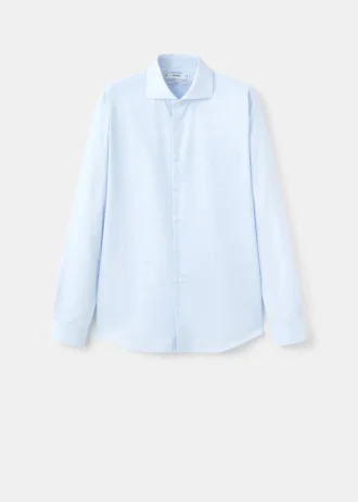 Camicia slim fit a righe