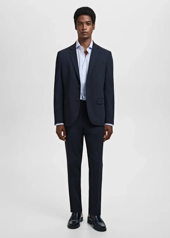 Camicia slim fit a righe Camicia slim fit a righe