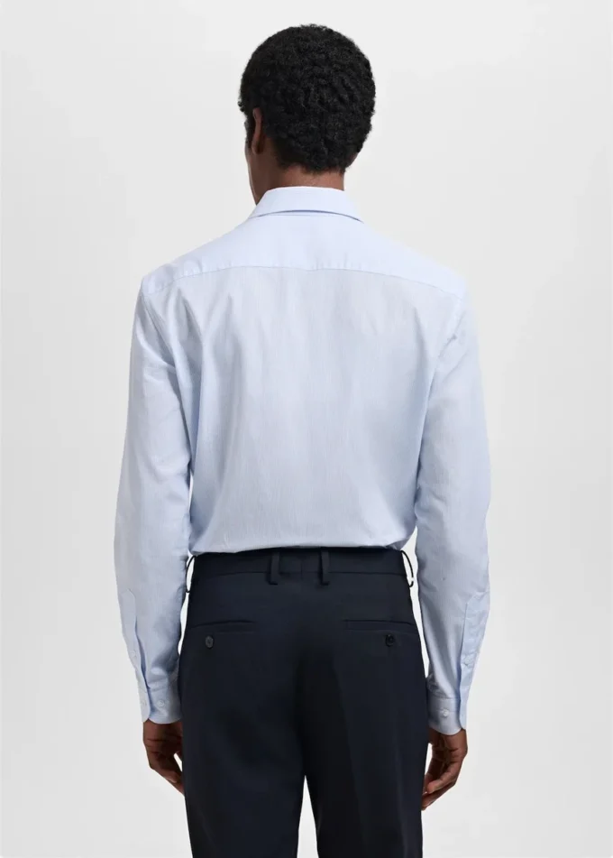 Camicia slim fit a righe Camicia slim fit a righe