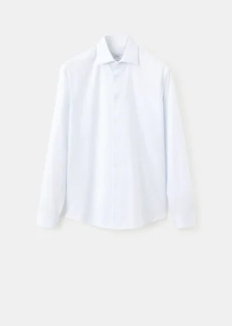 Camicia slim fit in cotone