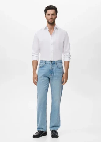 Camicia slim fit in cotone