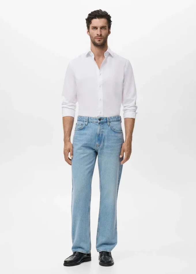 Camicia slim fit in cotone Camicia slim fit in cotone