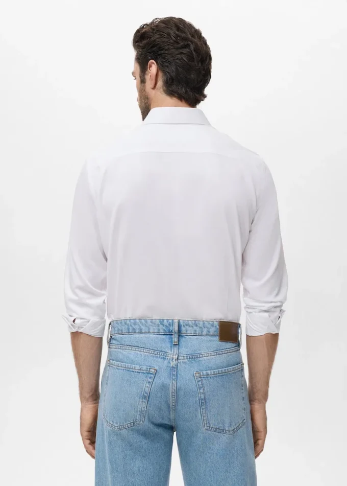 Camicia slim fit in cotone Camicia slim fit in cotone