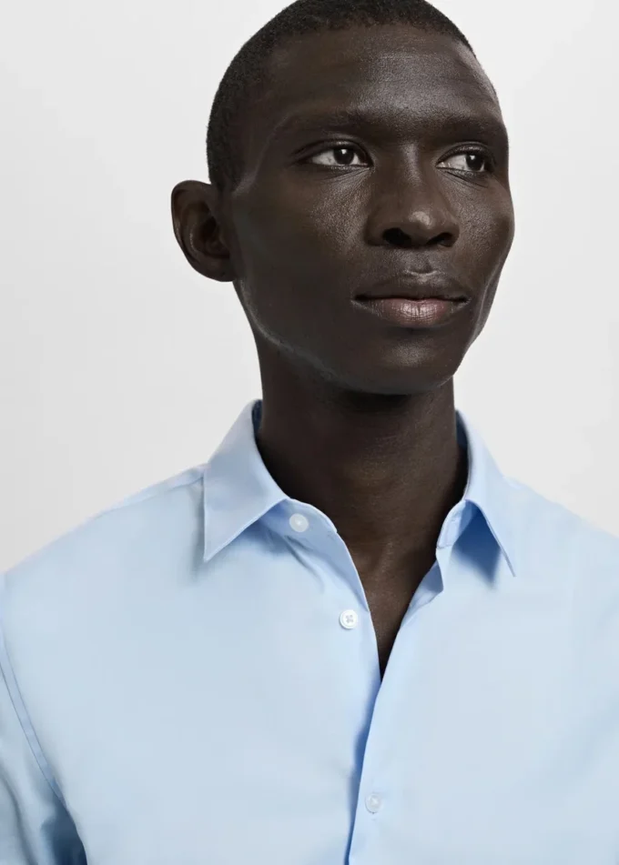 Camicia slim fit in cotone Camicia slim fit in cotone