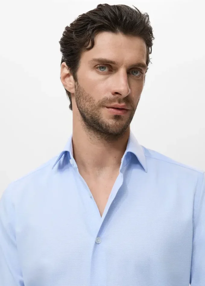 Camicia slim fit in cotone Camicia slim fit in cotone