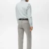 Camicia slim fit in cotone lyocell Camicia slim fit in cotone lyocell
