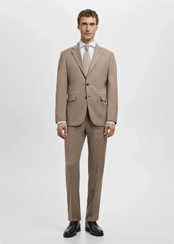 Camicia slim fit in popeline di cotone Camicia slim fit in popeline di cotone