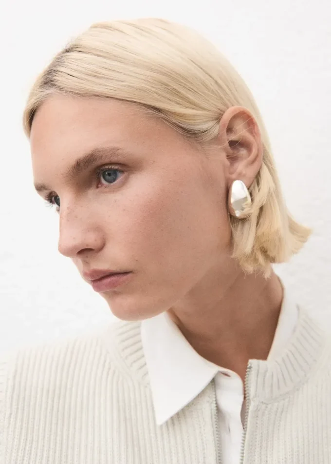 Canotta in maglia con zip Canotta in maglia con zip