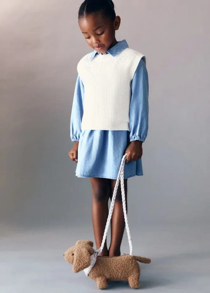 Canotta in maglia di cotone