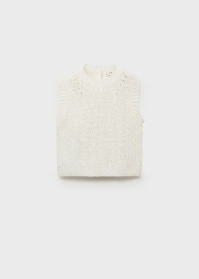 Canotta in maglia di cotone