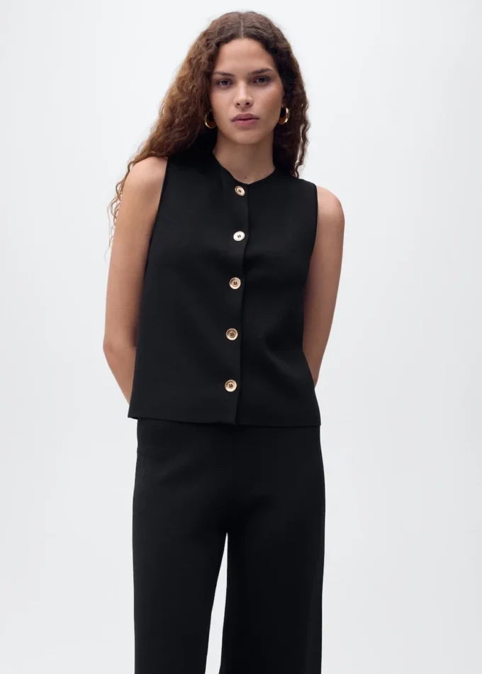 Canotta in maglia fine Canotta in maglia fine