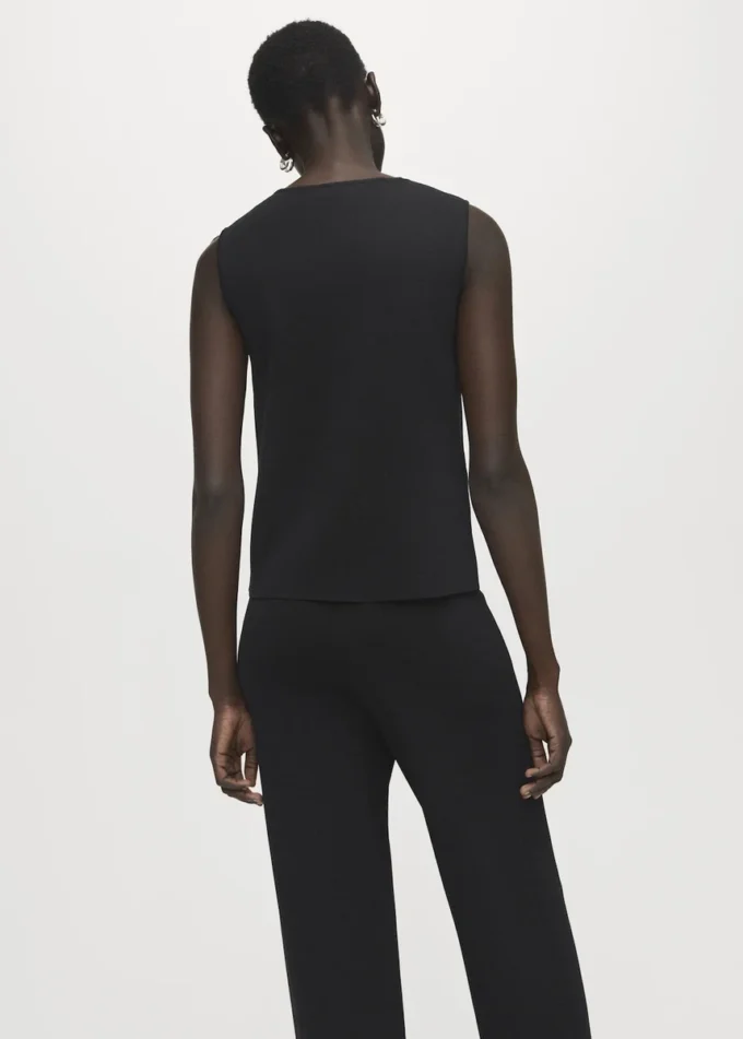 Canotta in maglia fine Canotta in maglia fine