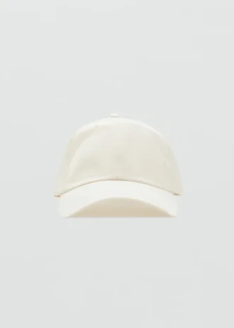 Cappellino con visiera in cotone