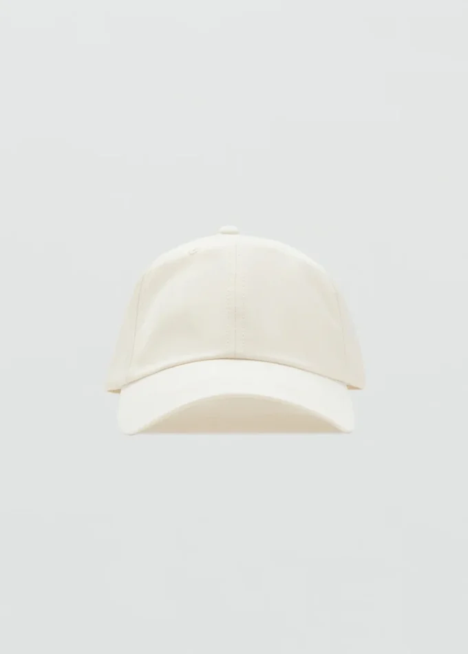 Cappellino con visiera in cotone