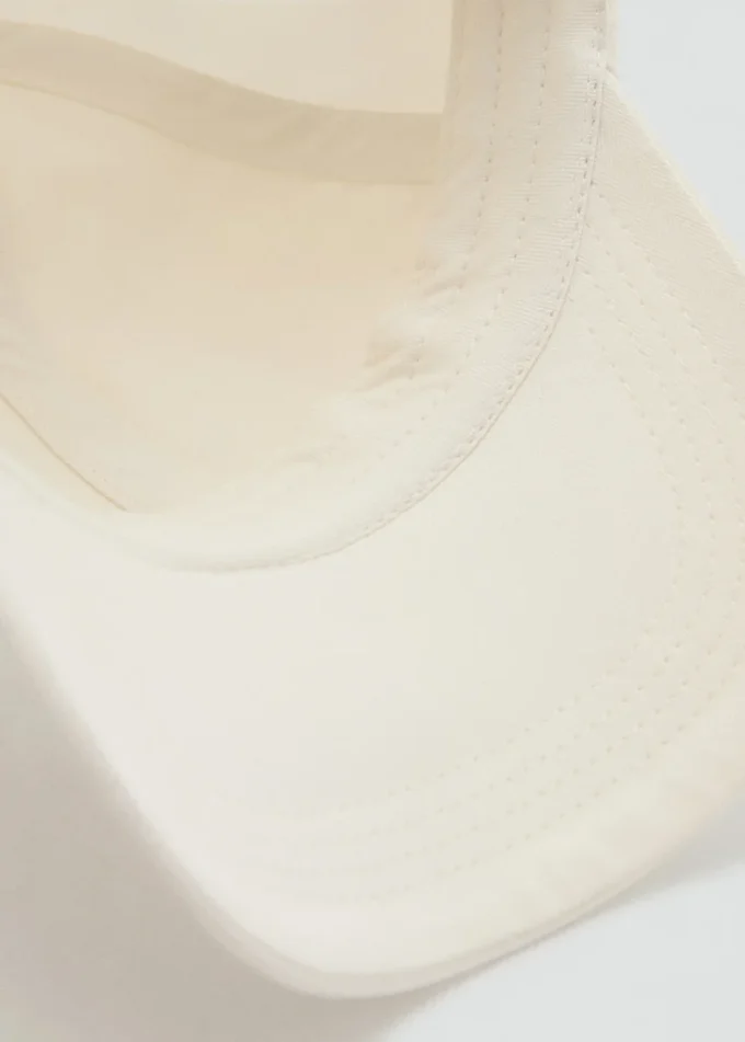 Cappellino con visiera in cotone