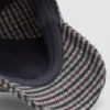 Cappellino in tweed con lettera