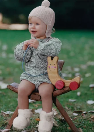 Abito floreale e copripannolino