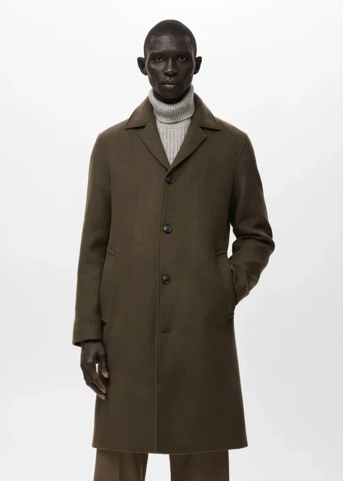 Cappotto classico in misto lana Cappotto classico in misto lana