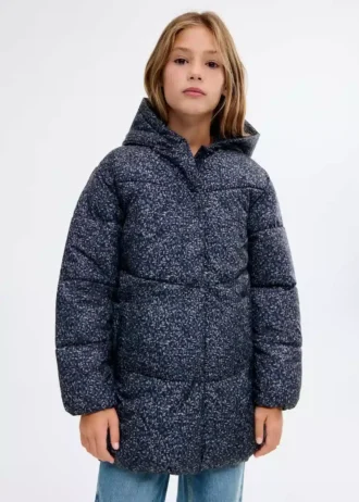 Cappotto con stampa floreale