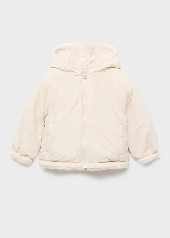 Cappotto di pelliccia reversibile