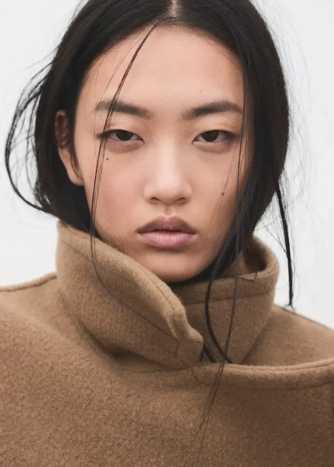 Cappotto doppiopetto in lana Manteco Cappotto doppiopetto in lana Manteco