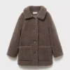 Cappotto effetto shearling Cappotto effetto shearling